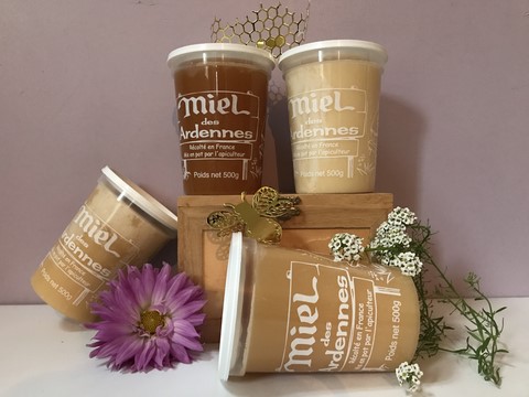 colis de pot de miel 500 g